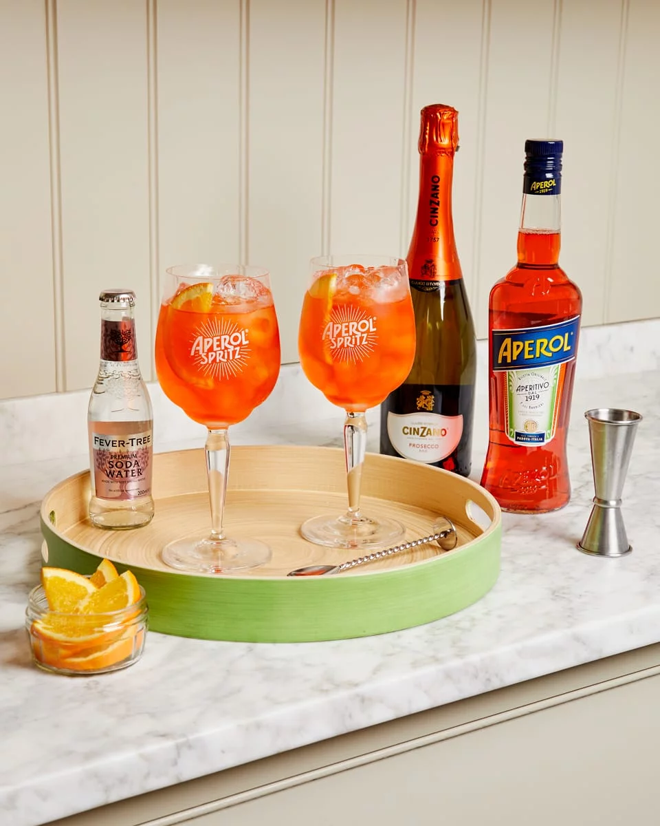 Aperol - Large Spritz Glass : The Whisky Exchange